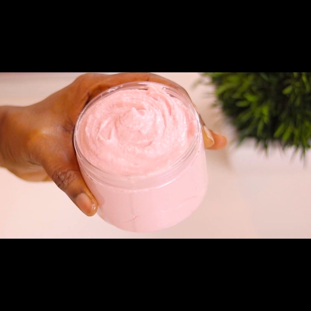 Whipped body scrub
